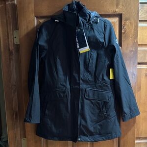 NWT Women’s Lands' End Black 3-in-1 Jacket SZ small